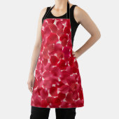 Tablier Romantique Rose rouge pétales Motif Apron cadeau (Insitu)