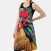 Tablier Rooster jaune vif (Insitu)