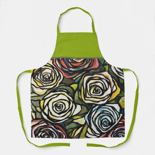 Tablier Rose animé (Recto)