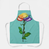 Tablier Rose arc-en-ciel (Recto)