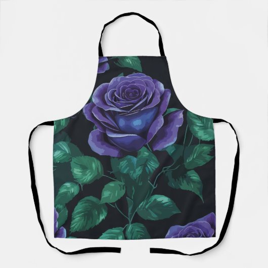 Tablier Rose bleu (Recto)