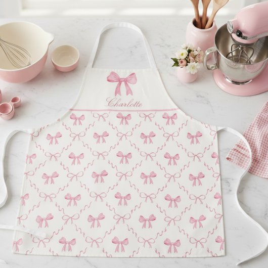 Tablier rose Coquette
