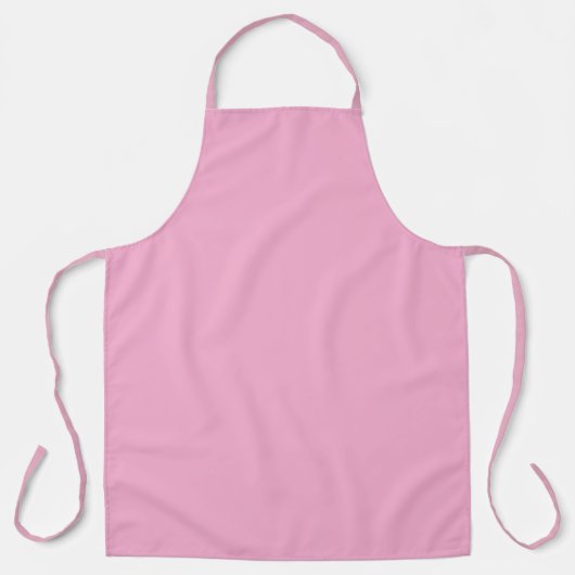 Tablier Rose, couleur solide (Recto)