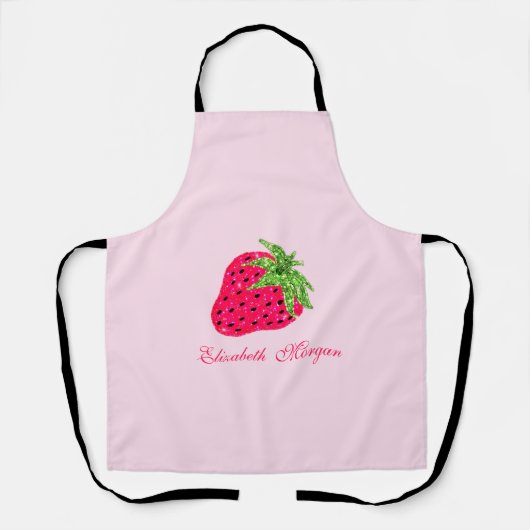 Tablier Rose de Paillette (Recto)