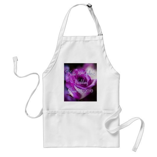 Tablier Rose de pourpre (Devant)