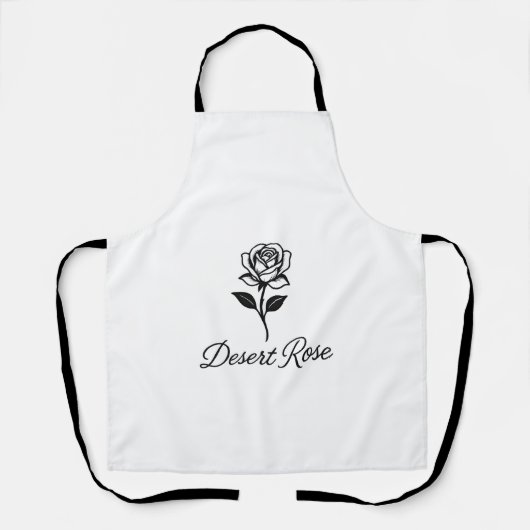 Tablier Rose du désert (Recto)