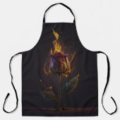 Tablier rose en feu (Recto)