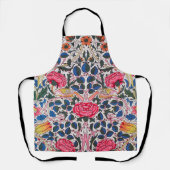 Tablier Rose et Bird, William Morris (Recto)