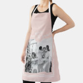 Tablier Rose et blanc modernes | Photo de famille | Initia (Insitu)