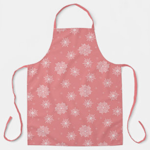 Tablier Rose Fantaisiste Floral Céleste Grand