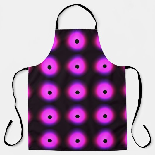 Tablier Rose foncé Abstrait : brillant sans joint (Recto)