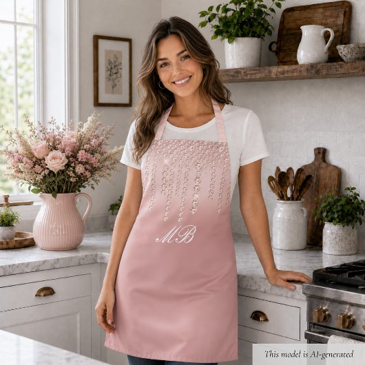 Tablier Rose Gold Chic