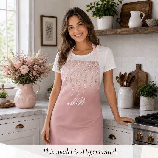 Tablier Rose Gold Chic
