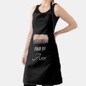Tablier Rose Gold Sequin Hair Stylist Comb Apron (Insitu)