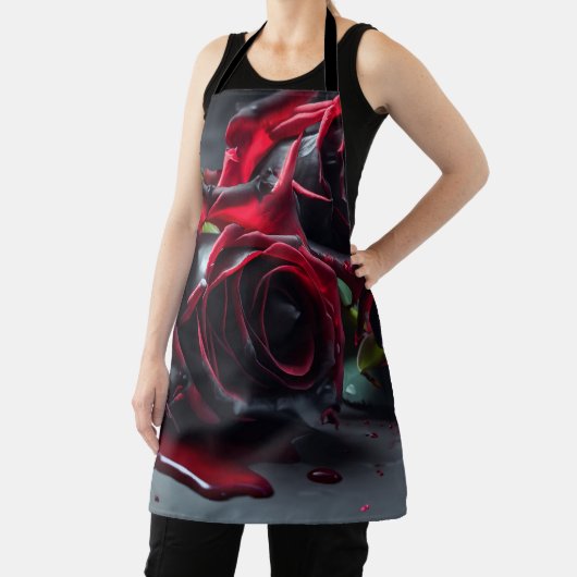 Tablier Rose gothique (Insitu)