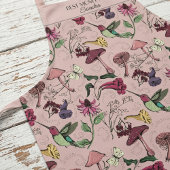 Tablier Rose Pâle Meilleure Maman Colibri