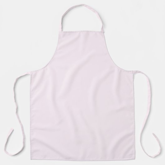 Tablier Rose pastel uni (Recto)