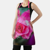 Tablier Rose rose aux flocons de neige (Insitu)