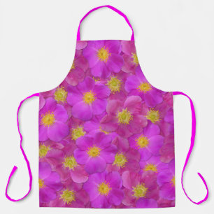 Tablier Rose sauvage Motif sans couture