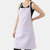 Tablier Rose Violet Doux Blanc Pastel Couleur Uni (Insitu)