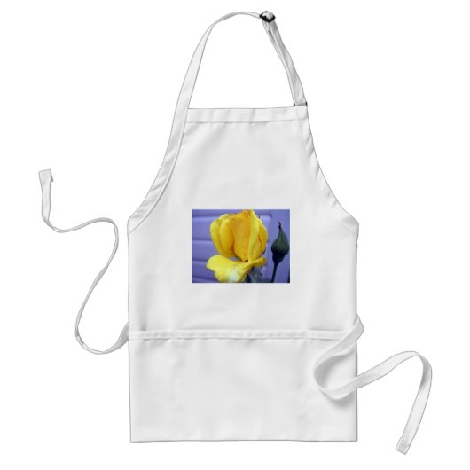 Tablier Rosebud jaune (Devant)
