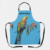 Tablier Rosella Parrot Aquarelle Fabriquée En Australie Ap (Recto)