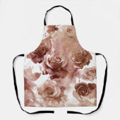 Tablier Roses d'aquarelle 3 (Recto)