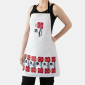 Tablier Roses de mission Arts & Artistes (Insitu)