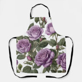 Tablier Roses de Rose pourpre, (Recto)