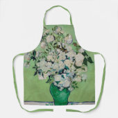 Tablier Roses de Still Life dans un vase par Vincent van G (Recto)