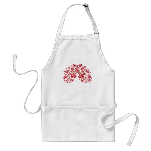 Tablier Roses et espoir (Devant)