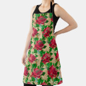 Tablier Roses et libellules (modèle 16) (Insitu)