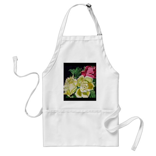 TABLIER ROSES POUR MOI APRON (Devant)