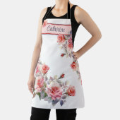 Tablier Roses roses magnifiques Personnalisées (Insitu)