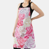 Tablier roses roses roses rose et blanc sans couture motif (Insitu)