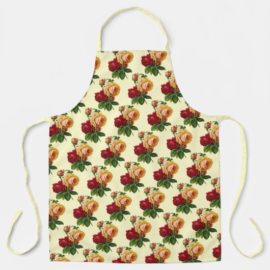 Tablier Roses vintages (Recto)