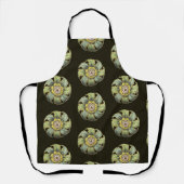 Tablier Rosette architecturale antique n° 1 (Recto)