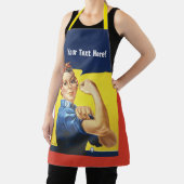 Tablier Rosie Riveter ajouter du texte (Insitu)