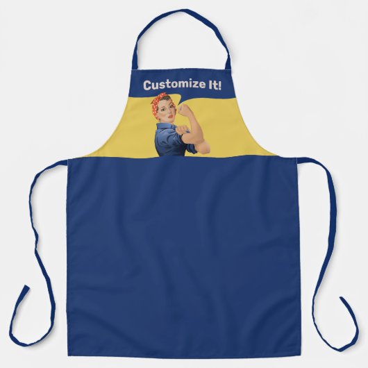 Tablier Rosie the Riveter (Recto)