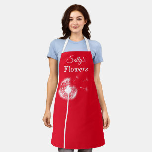 Tablier rouge Dandelion