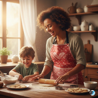 Tablier Rouge élégant, fonctionnel pour chaque occasion