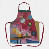 Tablier Rouge intense de Wassily Kandinsky (Recto)