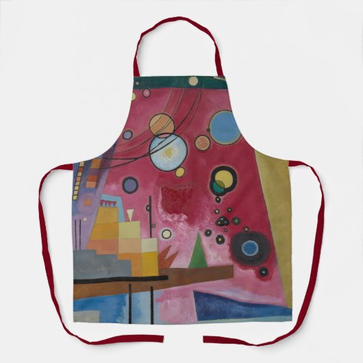 Tablier Rouge intense de Wassily Kandinsky (Recto)