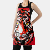 Tablier rouge réaliste (Insitu)