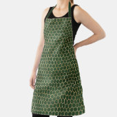 Tablier Rouge Rose Bee Series Design 1 (Insitu)