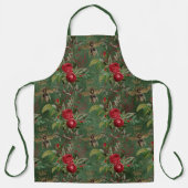 Tablier Rouge Rose Bee Series Design 8 (Recto)