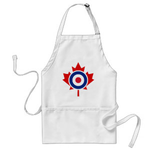 Tablier Roundel cible de hockey de curling de Mod Canada