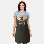 Tablier Roundup Cowboy Rodeo Show Personalized (Porté)