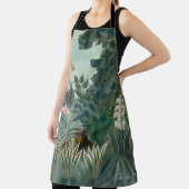 Tablier Rousseau Peinture de la Jungle équatoriale (Insitu)