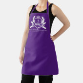 Tablier Royal Purple Christian Apron (Insitu)